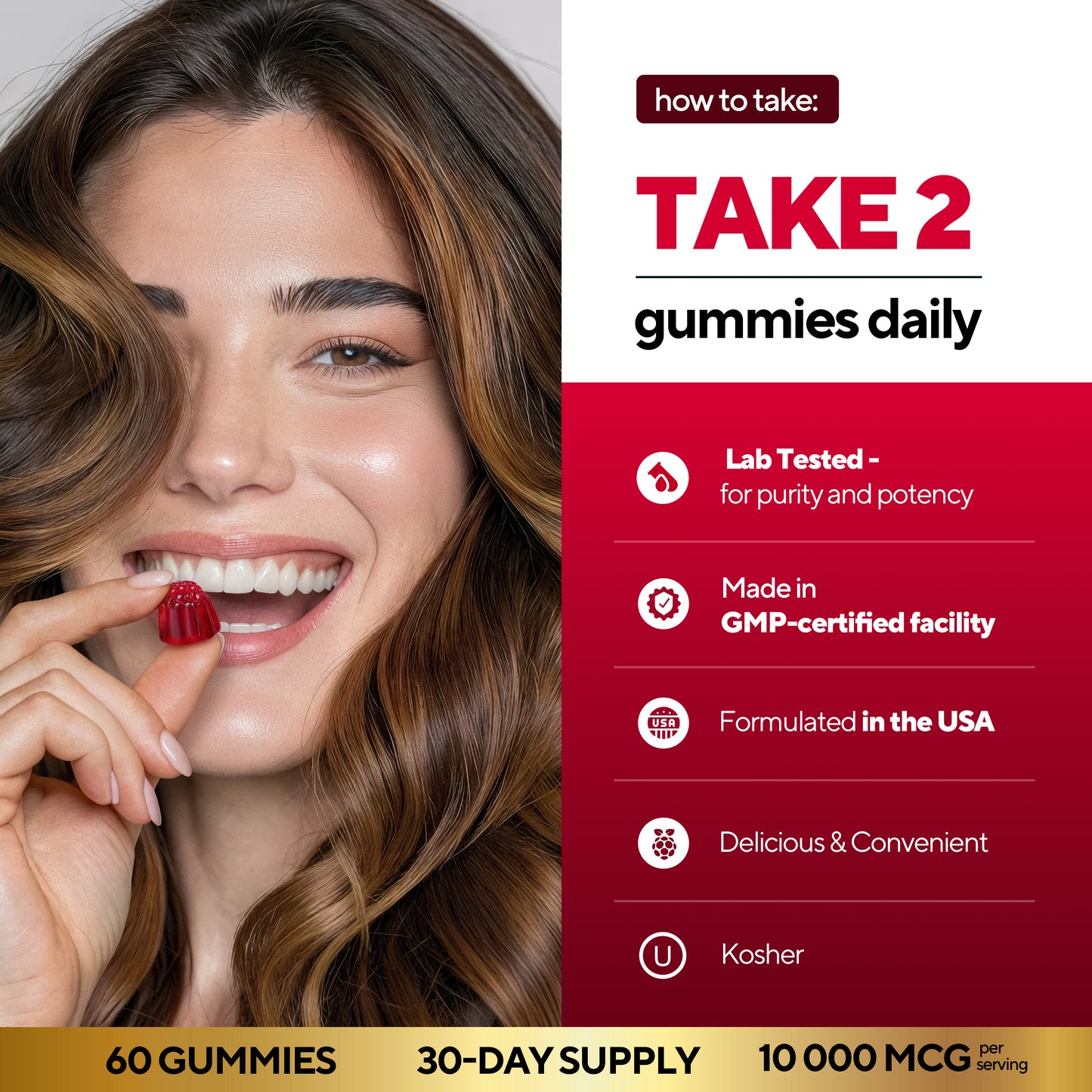 2 gummies daily
