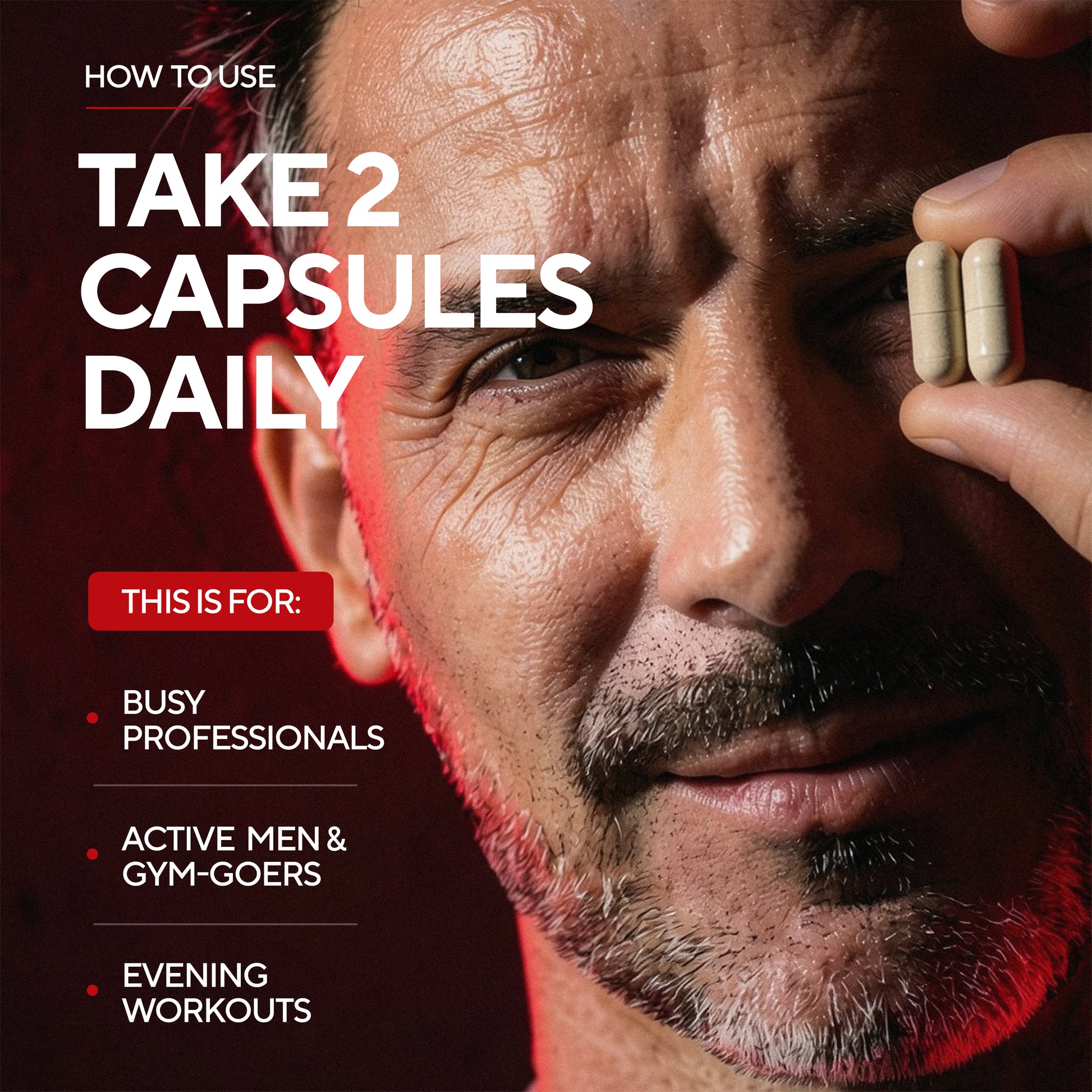 take 2 capsules daily
