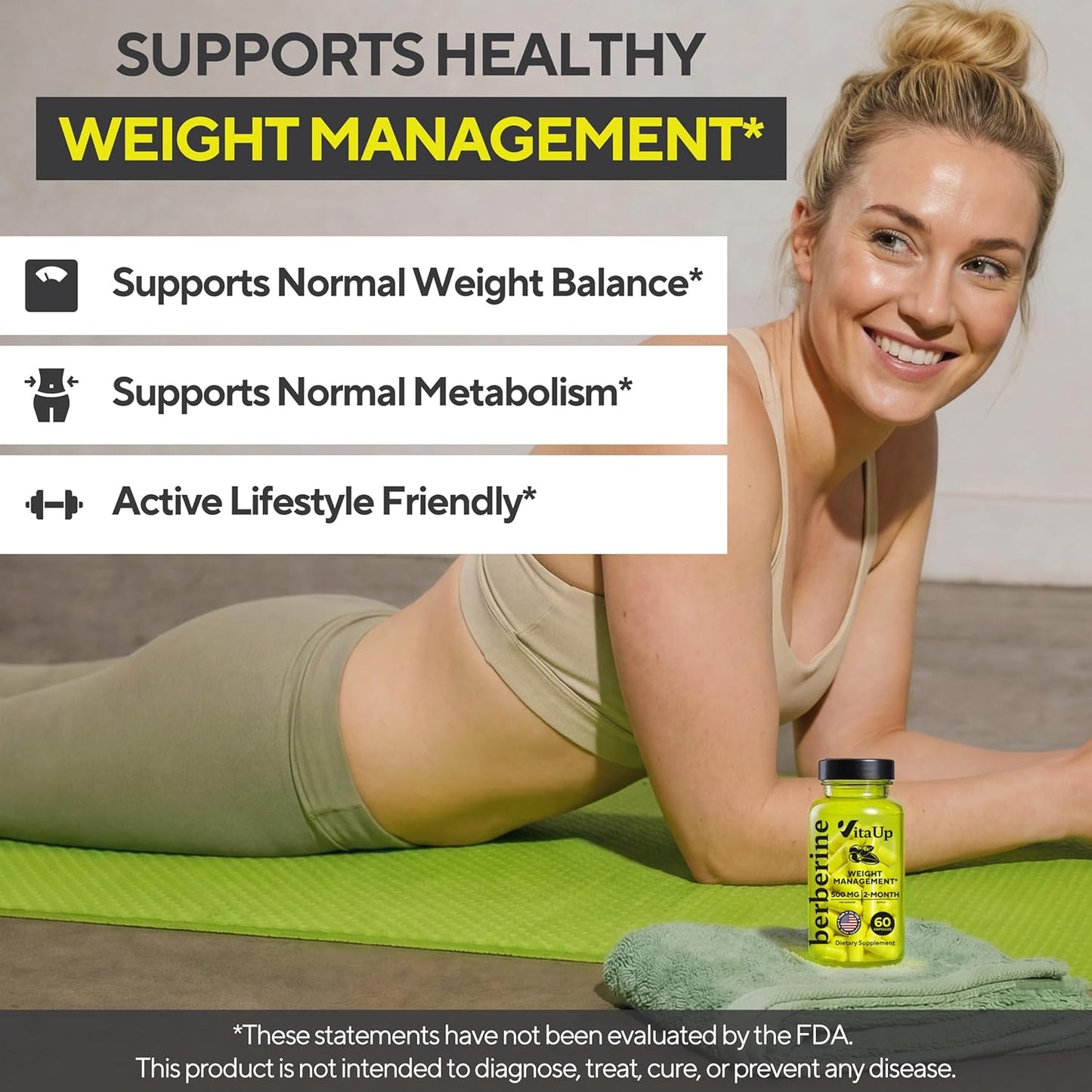 Support normal weight balance*, supports normal metabolism*, active lifestyle friendly*