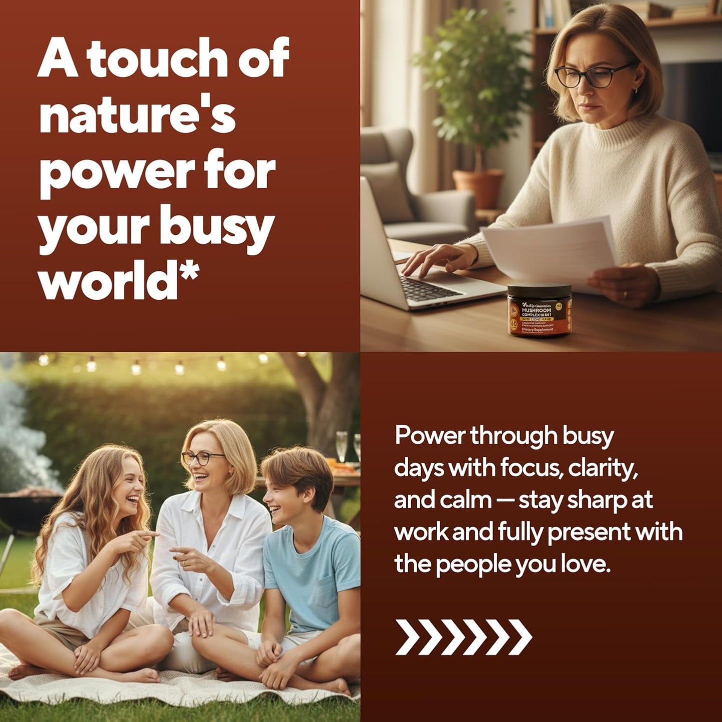 A touch of nature's power for your busy world