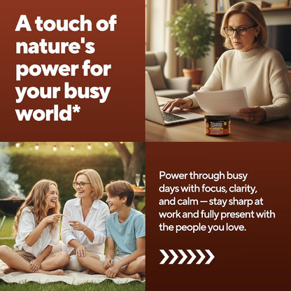 A touch of nature's power for your busy world
