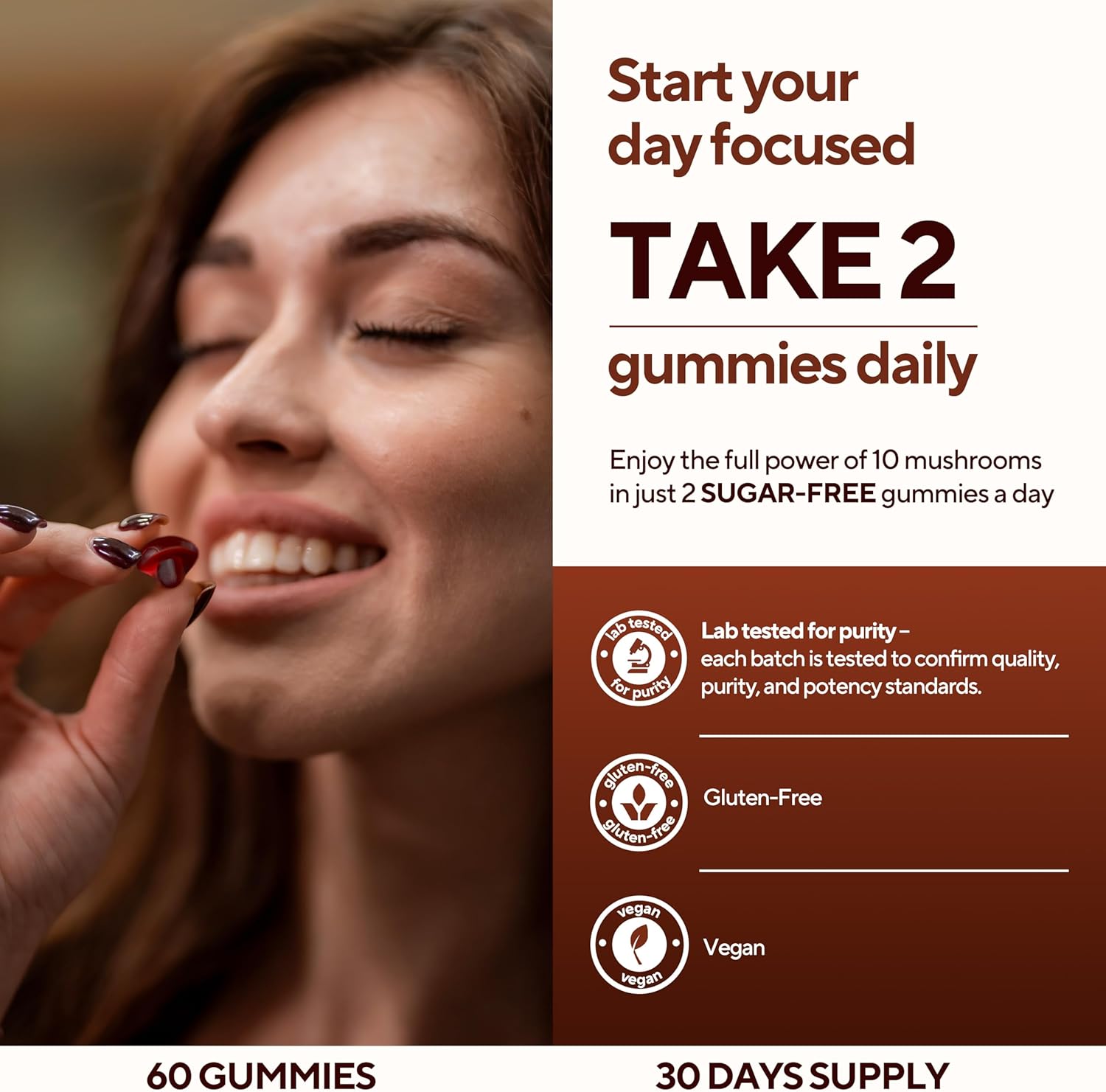 take 2 gummies daily