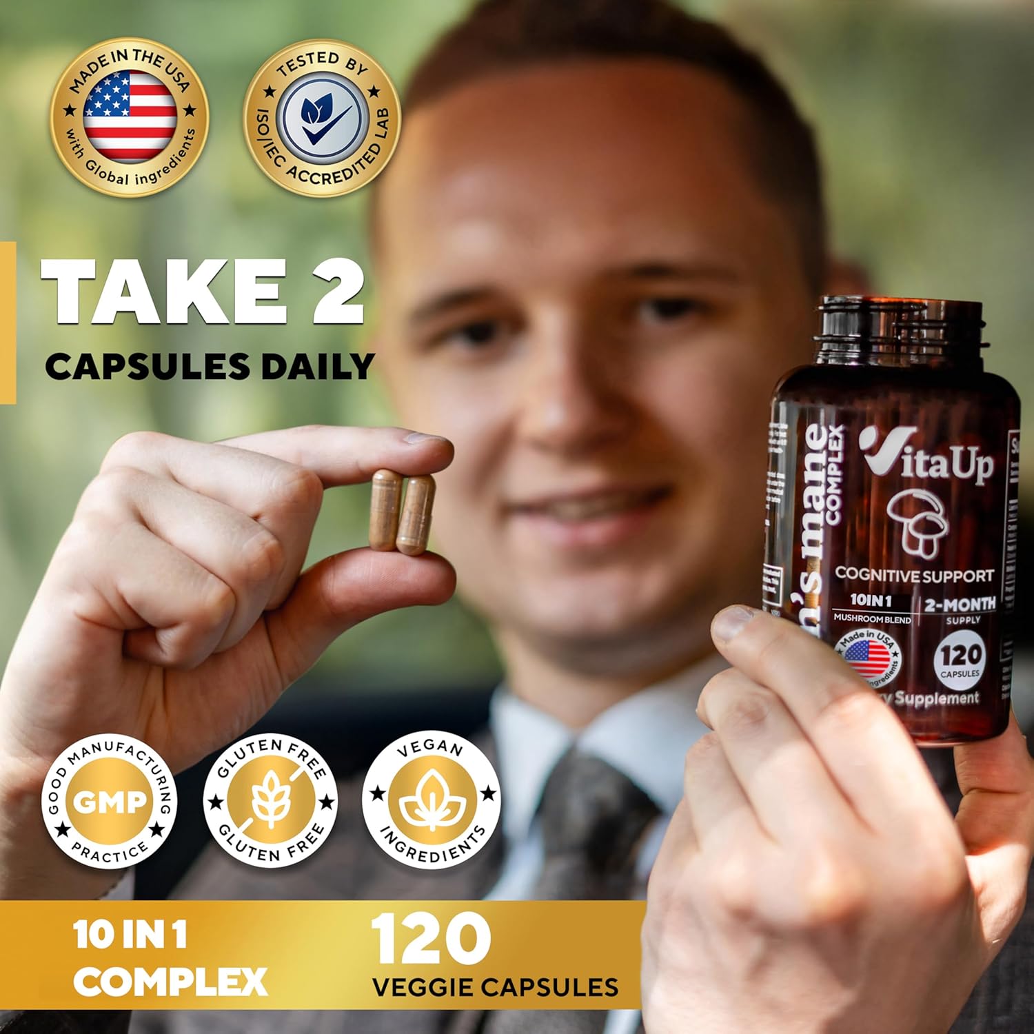 Take 2 capsules daily