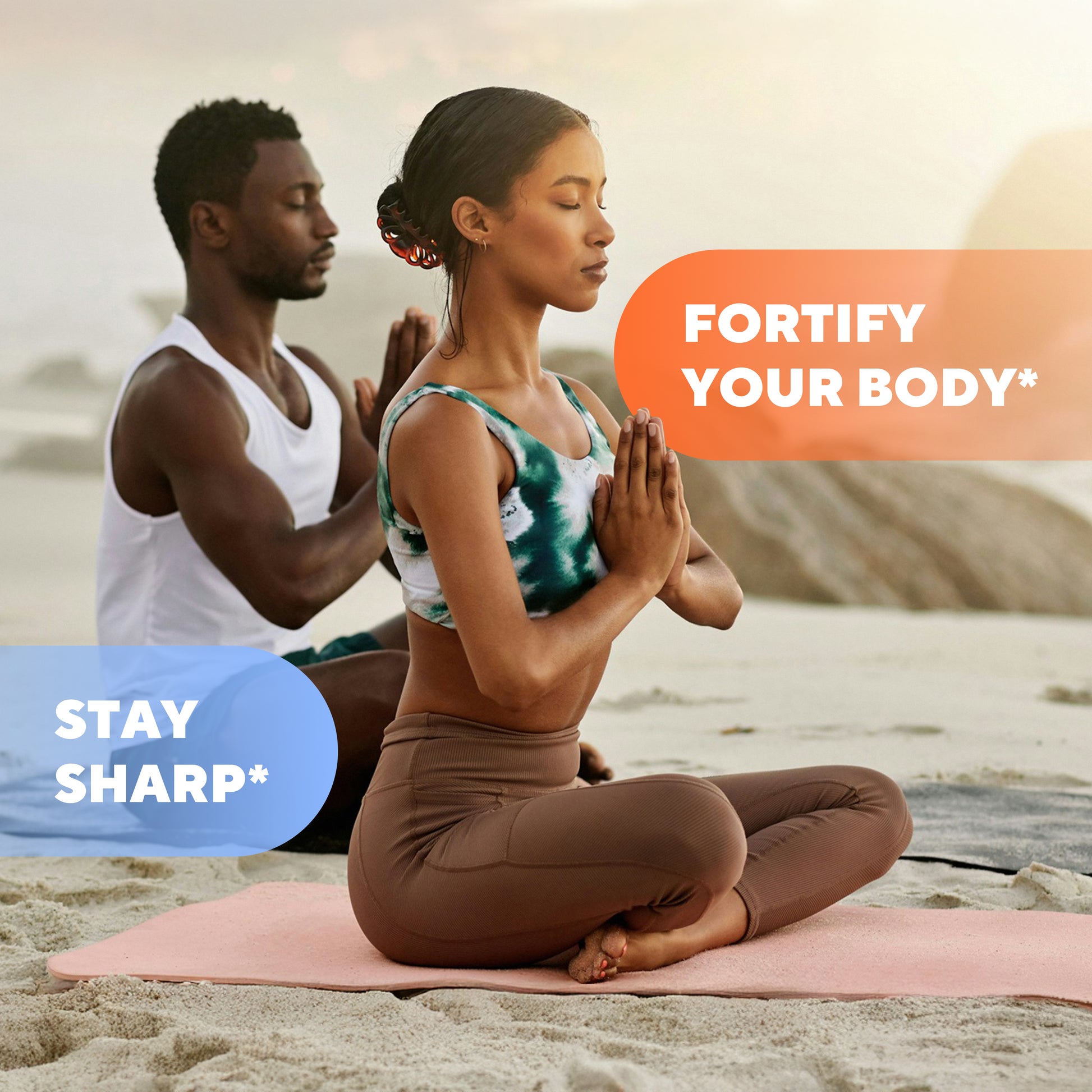 Infographic showing the benefits of VitaUp Himalayan Shilajit for women & man
