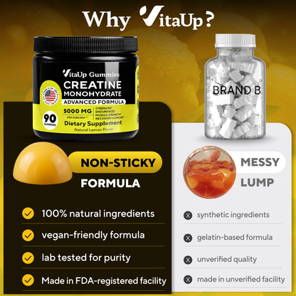100% natural ingredients, vegan, lab tested, made in FDA facility 